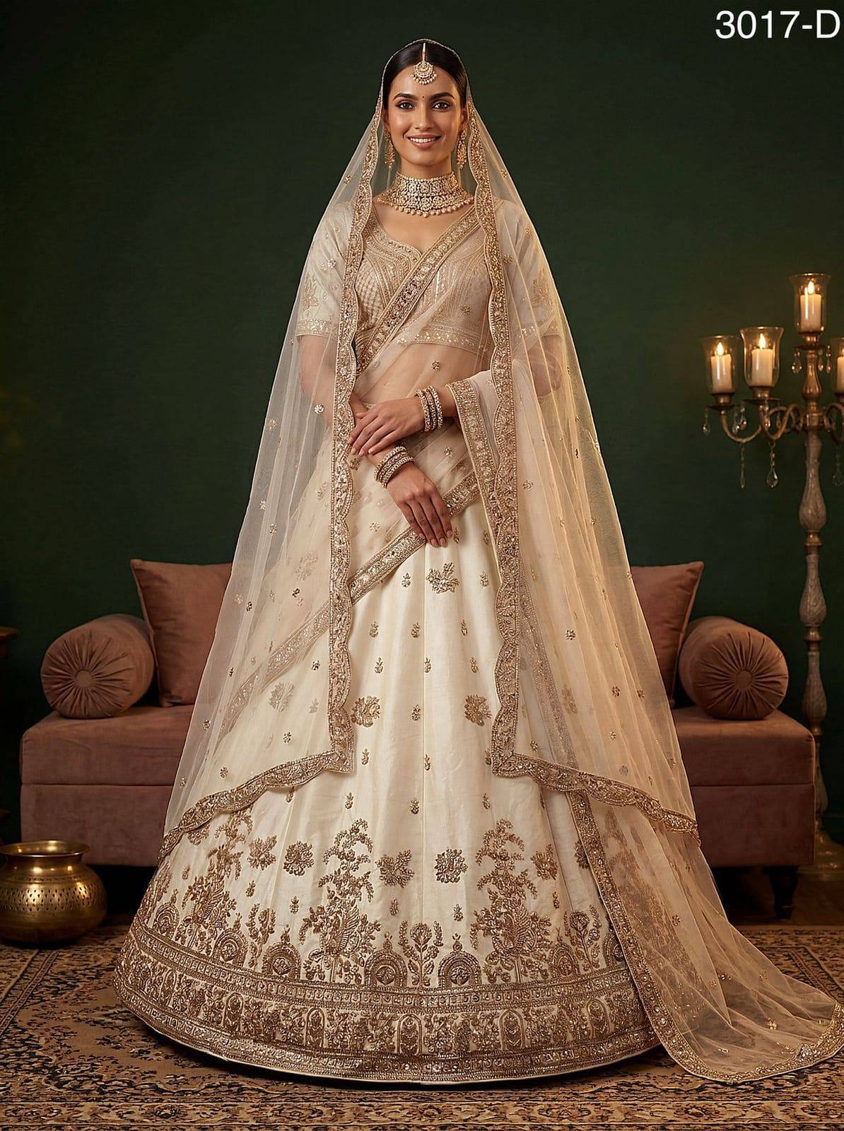 Maharani 3017 By Fashid Indian Traditional Wear Bridal Collection Beautiful Stylish Fancy Colorful Bridal Wear & Occasional Wear Fancy Lehengas At Wholesale Price